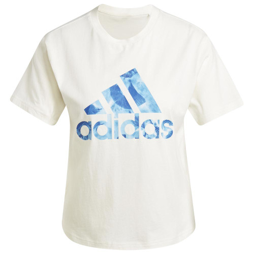 Adidas Γυναικεία κοντομάνικη μπλούζα Floral Graphic Big Logo Tee